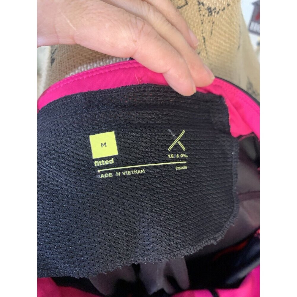(E-143) Women capri atletic size M black and pink color - Picture 5 of 6